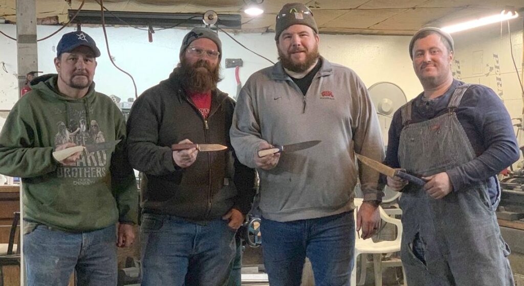 Champion blacksmith teaching his skills to others - Mon Valley Independent
