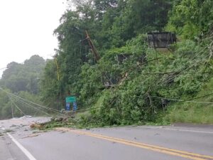 Strong storms knock out power - Mon Valley Independent