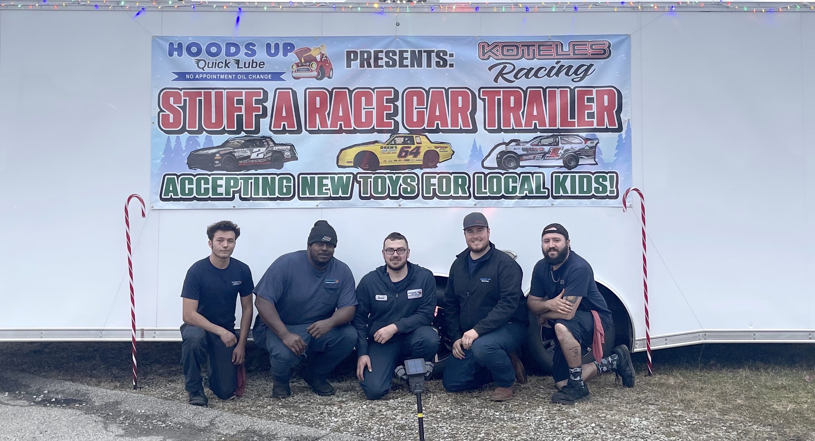 Belle Vernon business collecting gifts for children Mon Valley