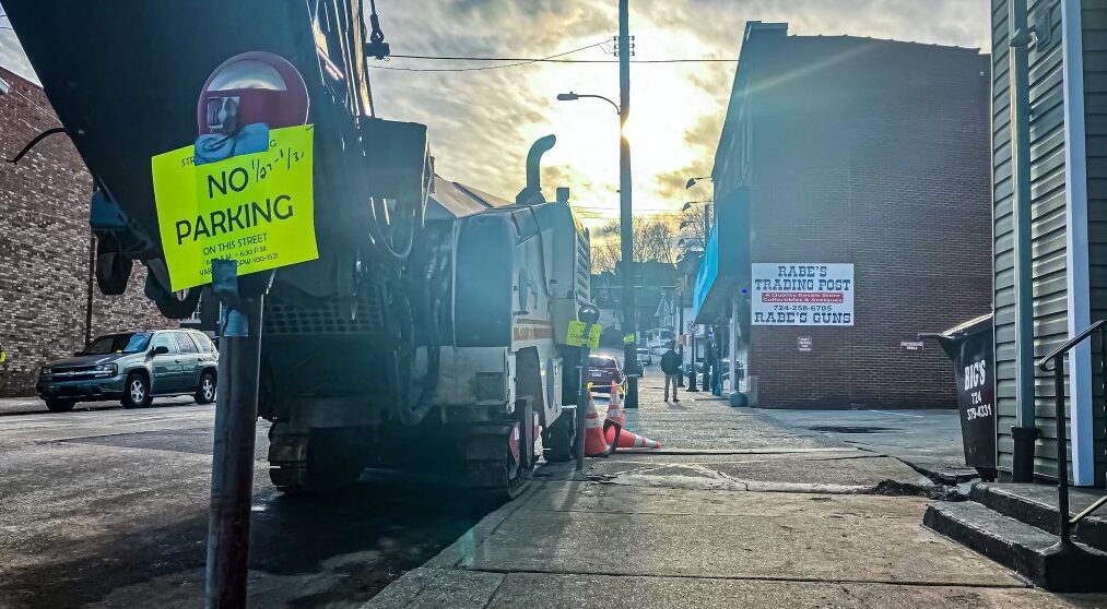 Monongahela cleans up after waterline break Mon Valley Independent