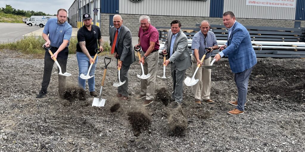 Valley Tire breaks ground on project Mon Valley Independent
