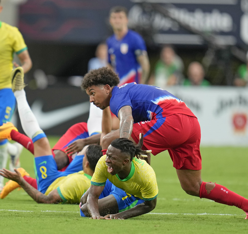 U.S., Brazil battle to 1-1 draw - Mon Valley Independent