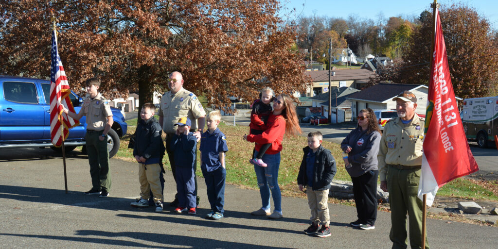 SCENES FROM 2O24 VETERANS DAY SERVICES - Mon Valley Independent