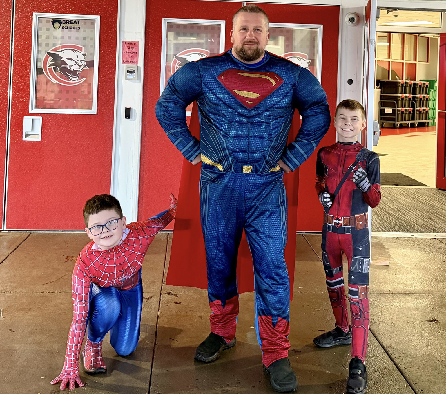 SUPERHERO DAY AT CHARLEROI ELEMENTARY - Mon Valley Independent