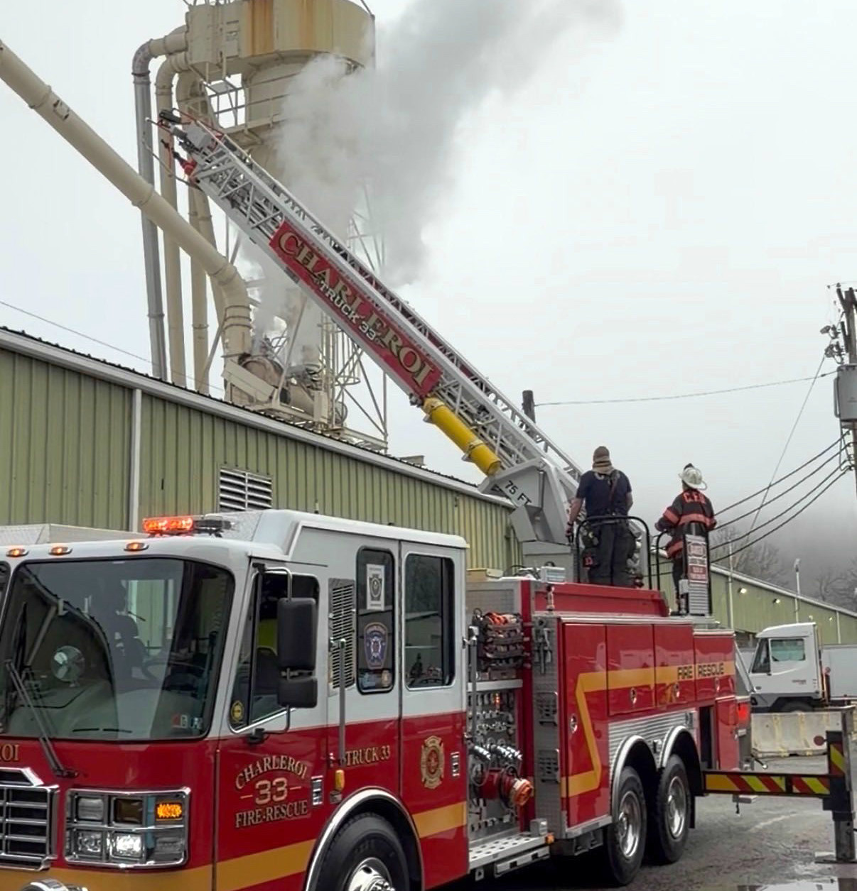 Fire at Charleroi’s RTS Packing - Mon Valley Independent