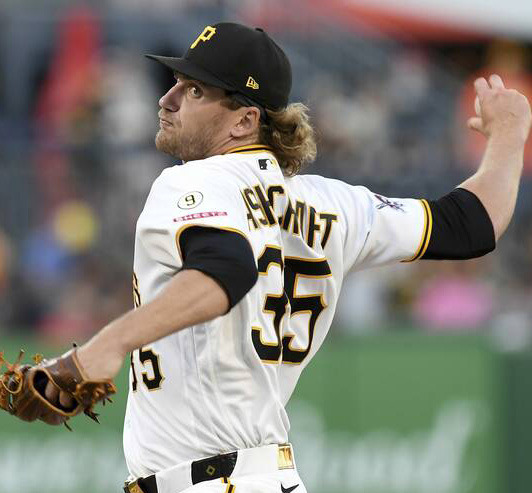 Ashcraft strikes out 10 as Pirates clobber Mariners