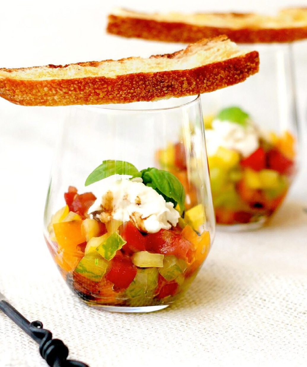 A reimagined caprese