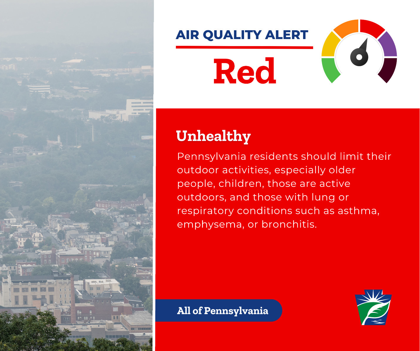Wildfire smoke again headed for region